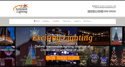 Desktop Screenshot of animatedlighting.com