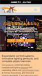 Mobile Screenshot of animatedlighting.com